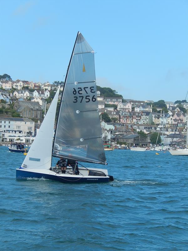 Sharps Doom Bar Merlin Week day 1 photo copyright Malcolm Mackley taken at Salcombe Yacht Club and featuring the Merlin Rocket class