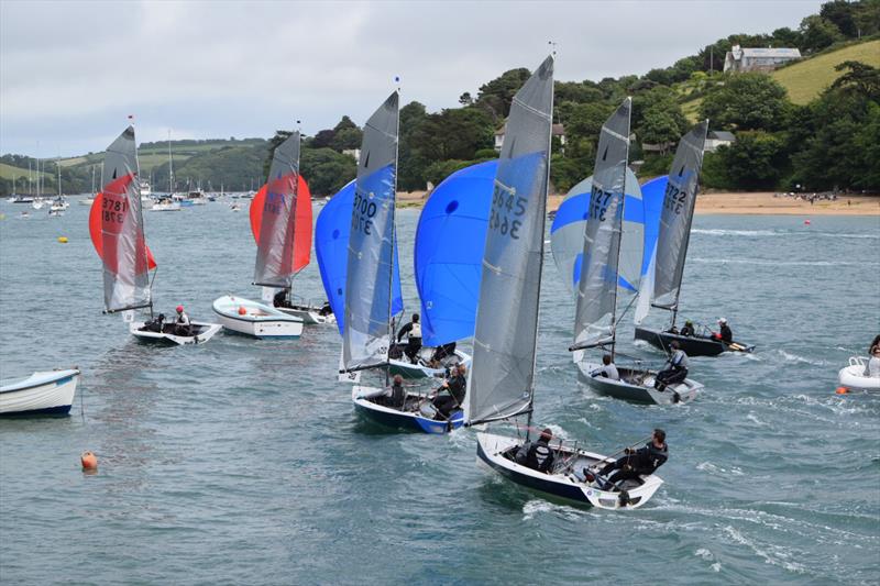 Sharps Doom Bar Merlin Week day 2 photo copyright Tim Fells taken at Salcombe Yacht Club and featuring the Merlin Rocket class