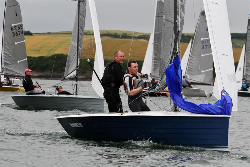 Sharps Doom Bar Merlin Week day 6 photo copyright John Murrell / Moor2Sea Event Photography taken at Salcombe Yacht Club and featuring the Merlin Rocket class