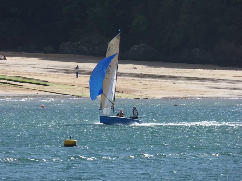 Salcombe YC Autumn Series Race 5 photo copyright Jon Lewis taken at Salcombe Yacht Club and featuring the Merlin Rocket class