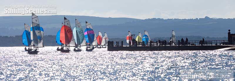 Craftinsure Merlin Rocket Silver Tiller Open at Parkstone - photo © David Harding / www.sailingscenes.com