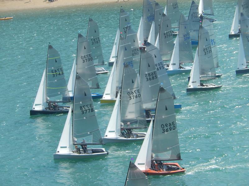 Craftinsure Merlin Rocket Silver Tiller Open at Salcombe photo copyright Margaret Mackley taken at Salcombe Yacht Club and featuring the Merlin Rocket class