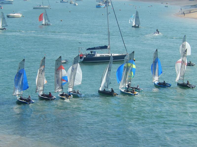 Craftinsure Merlin Rocket Silver Tiller Open at Salcombe photo copyright Margaret Mackley taken at Salcombe Yacht Club and featuring the Merlin Rocket class