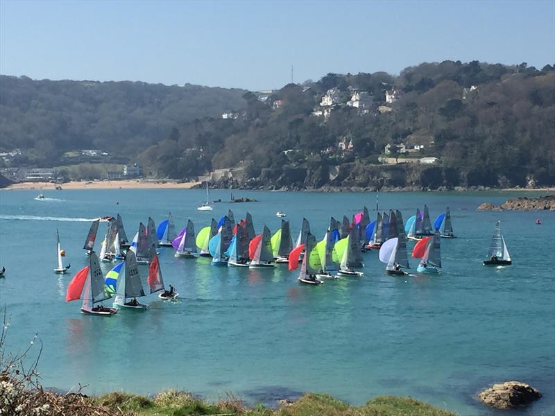 Craftinsure Merlin Rocket Silver Tiller Open at Salcombe photo copyright Phillippa Hutton-Squire / www.phillippahuttonsquire.com taken at Salcombe Yacht Club and featuring the Merlin Rocket class