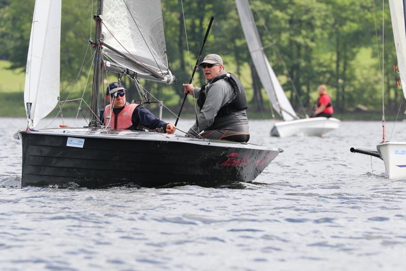 Coniston Sailing Club Golden Jubilee Regatta sponsored by Lennon Racewear photo copyright Rob Swyer taken at Coniston Sailing Club and featuring the Merlin Rocket class