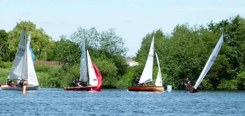 De-May Series Vintage Merlin Open at Fishers Green photo copyright Kevin O'Brien taken at Fishers Green Sailing Club and featuring the Merlin Rocket class