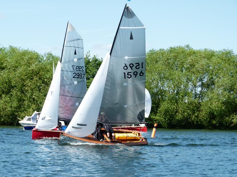 De-May Series Vintage Merlin Open at Fishers Green photo copyright Kevin O'Brien taken at Fishers Green Sailing Club and featuring the Merlin Rocket class