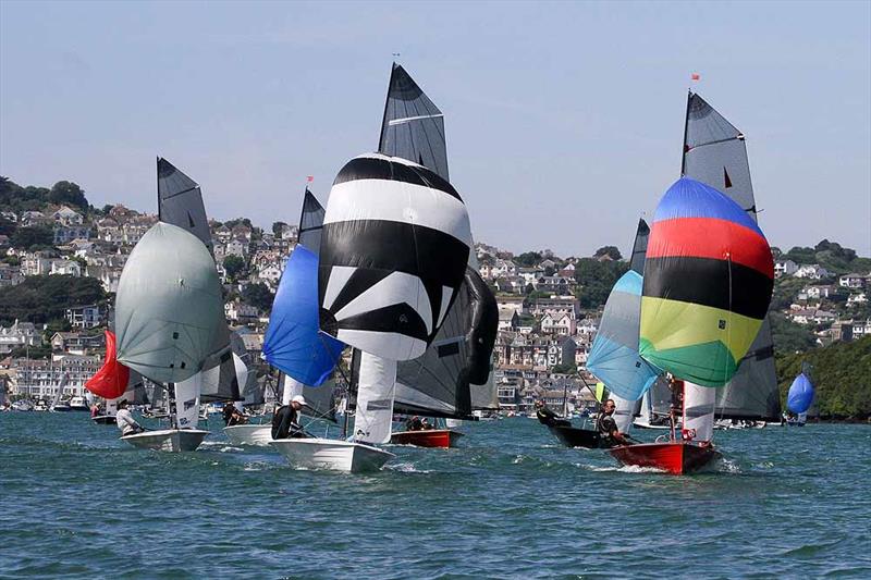 Sharps Doom Bar Salcombe Merlin Week day 1 photo copyright John Murrell / www.moor2seaeventphotography.co.uk taken at Salcombe Yacht Club and featuring the Merlin Rocket class