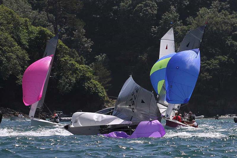 Sharps Doom Bar Salcombe Merlin Week day 1 photo copyright John Murrell / www.moor2seaeventphotography.co.uk taken at Salcombe Yacht Club and featuring the Merlin Rocket class