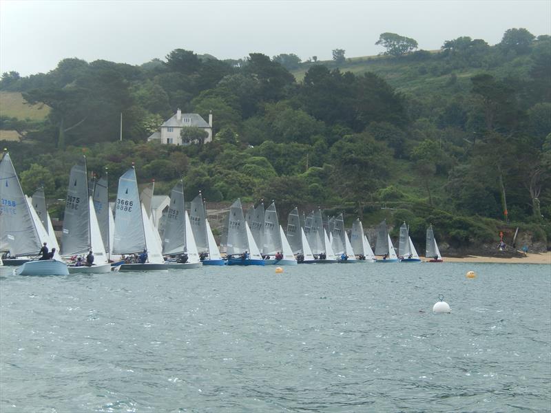 Sharps Doom Bar Salcombe Merlin Week day 2 photo copyright Malcolm Mackley taken at Salcombe Yacht Club and featuring the Merlin Rocket class
