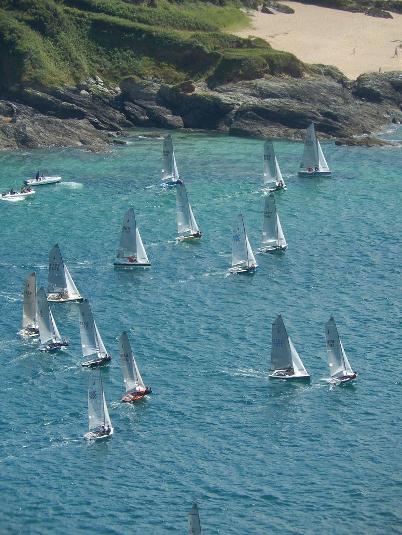 Sharps Doom Bar Salcombe Merlin Week day 2 photo copyright Malcolm Mackley taken at Salcombe Yacht Club and featuring the Merlin Rocket class