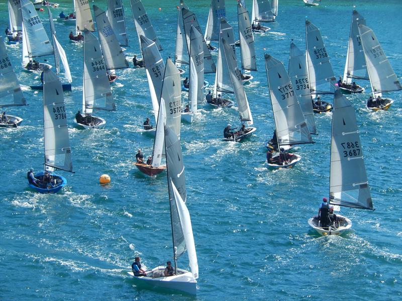 Sharps Doom Bar Salcombe Merlin Week day 4 photo copyright Malcolm Mackley taken at Salcombe Yacht Club and featuring the Merlin Rocket class