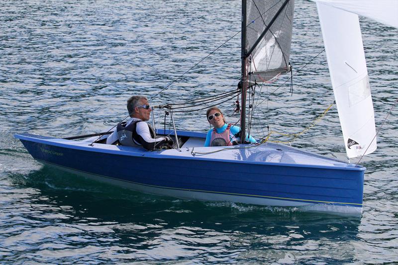 Sharps Doom Bar Salcombe Merlin Week day 4 photo copyright John Murrell / www.moor2seaeventphotography.co.uk taken at Salcombe Yacht Club and featuring the Merlin Rocket class