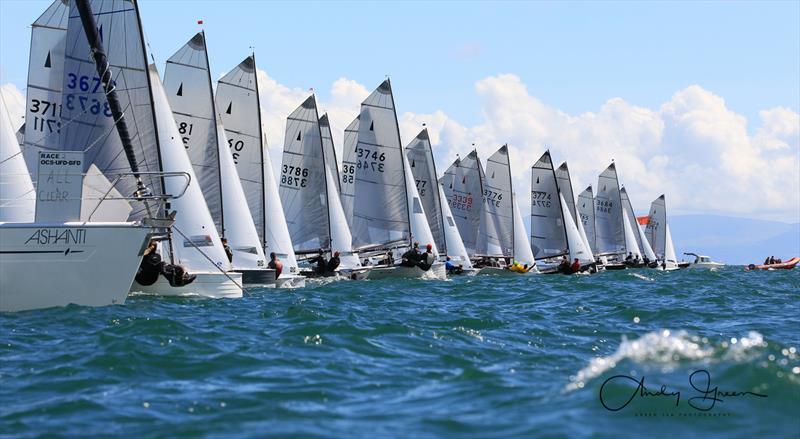 Aspire  Merlin Rocket Championship at Pwllheli day 3 photo copyright Andy Green / www.greenseaphotography.co.uk taken at Pwllheli Sailing Club and featuring the Merlin Rocket class