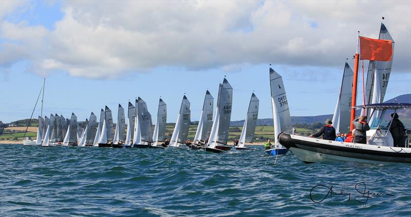 Aspire  Merlin Rocket Championship at Pwllheli day 3 photo copyright Andy Green / www.greenseaphotography.co.uk taken at Pwllheli Sailing Club and featuring the Merlin Rocket class