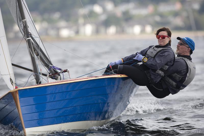 Overalll winners B Kelly and L Dryburgh in their Merlin Rocket at the annual Cumbraes Regatta - photo © Marc Turner / PFM Pictures