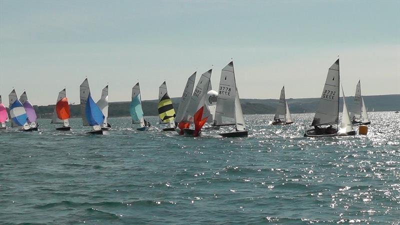 Merlin Rocket Silver Tiller event at Lymington photo copyright Steve Harvey taken at Lymington Town Sailing Club and featuring the Merlin Rocket class