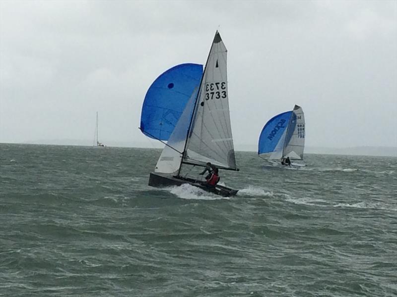 Lymington Town SC Sunday Late Points 6 photo copyright Emma McEwen taken at Lymington Town Sailing Club and featuring the Merlin Rocket class