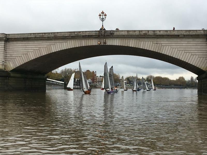 Merlin Rocket Downriver Race at Ranelagh photo copyright Nick Price taken at Ranelagh Sailing Club and featuring the Merlin Rocket class