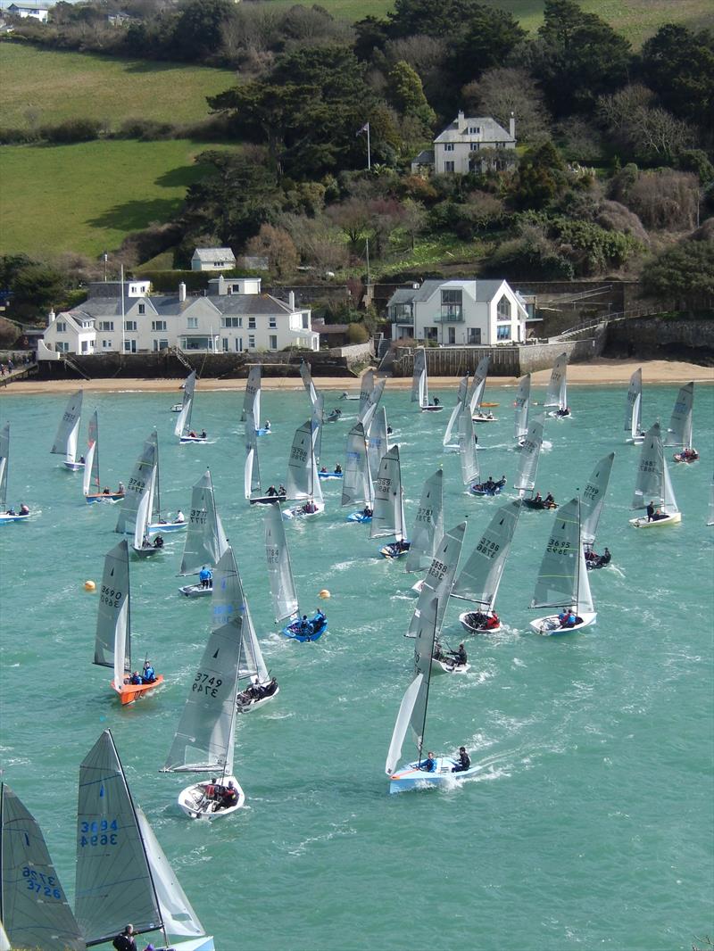 Craftinsure Merlin Rocket Silver Tiller Open at Salcombe photo copyright Margaret Mackley taken at Salcombe Yacht Club and featuring the Merlin Rocket class