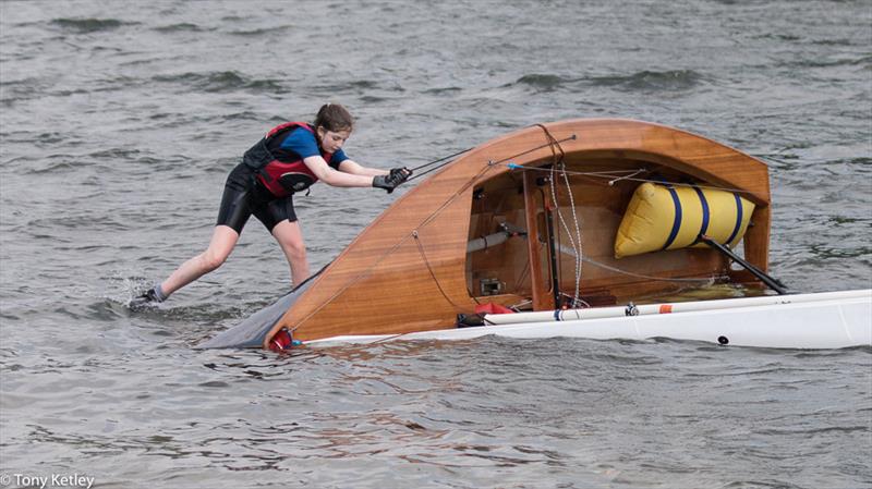 Merlin Rocket River Championships at Bourne End Week photo copyright Tony Ketley taken at Upper Thames Sailing Club and featuring the Merlin Rocket class