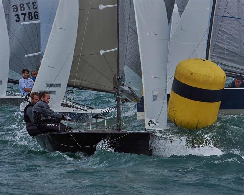 Craftinsure Merlin Rocket Silver Tiller at Hayling Island photo copyright Robert O'Neill taken at Hayling Island Sailing Club and featuring the Merlin Rocket class