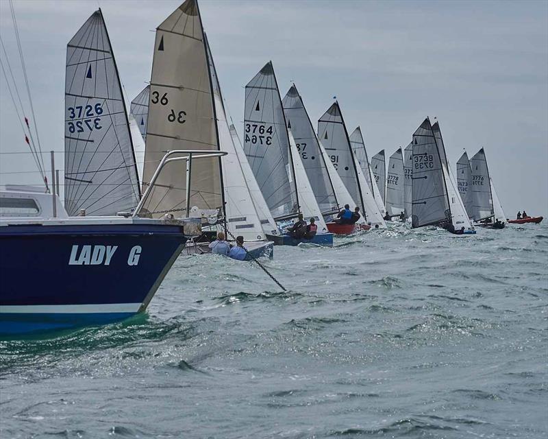 Craftinsure Merlin Rocket Silver Tiller at Hayling Island - photo © Robert O'Neill