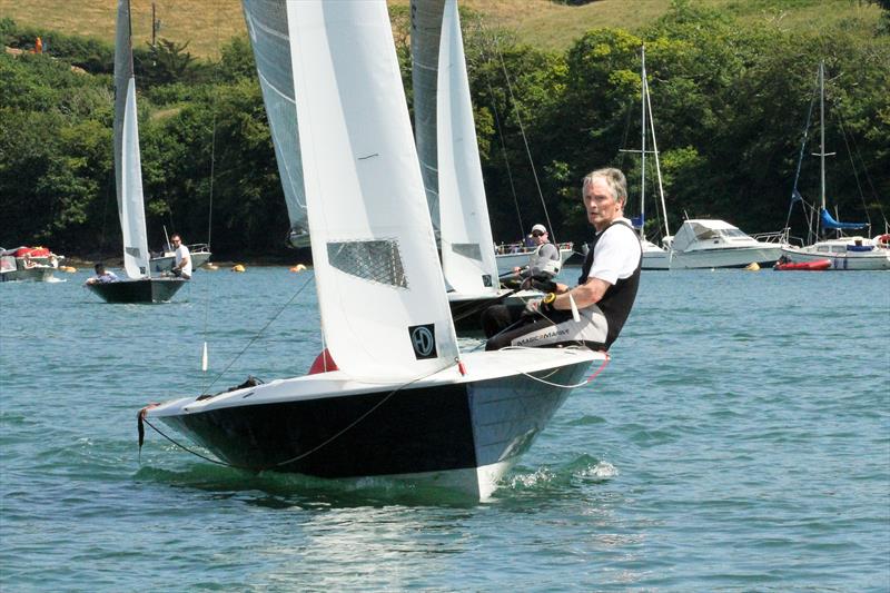 Will and Mary Henderson on day 1 of Sharp's Doom Bar Salcombe Merlin Week photo copyright John Murrell taken at Salcombe Yacht Club and featuring the Merlin Rocket class