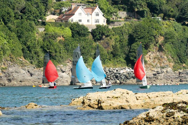 Sharp's Doom Bar Salcombe Merlin Week day 2 photo copyright John Murrell taken at Salcombe Yacht Club and featuring the Merlin Rocket class