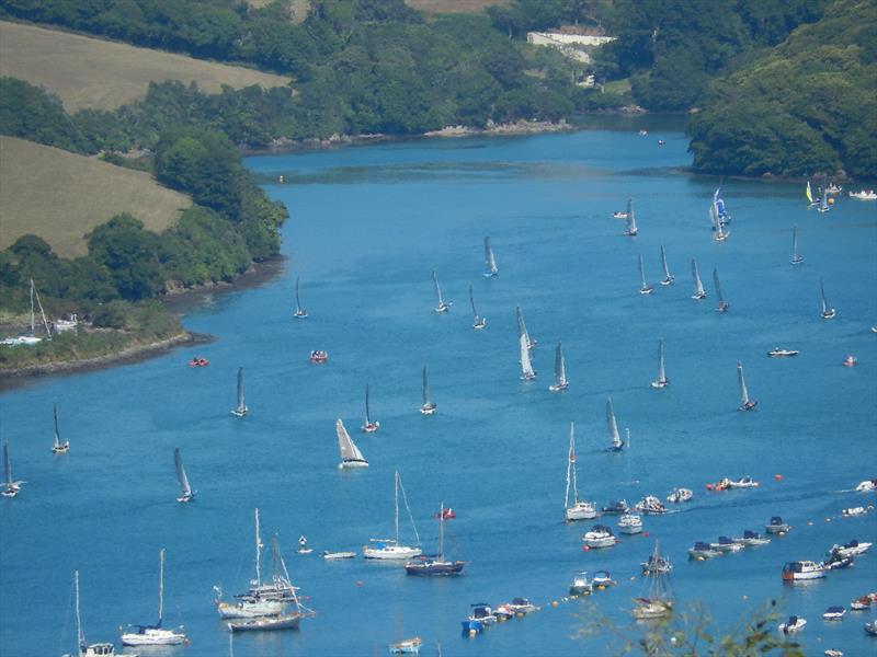 Sharp's Doom Bar Salcombe Merlin Week day 3 photo copyright Malcolm Mackley taken at Salcombe Yacht Club and featuring the Merlin Rocket class