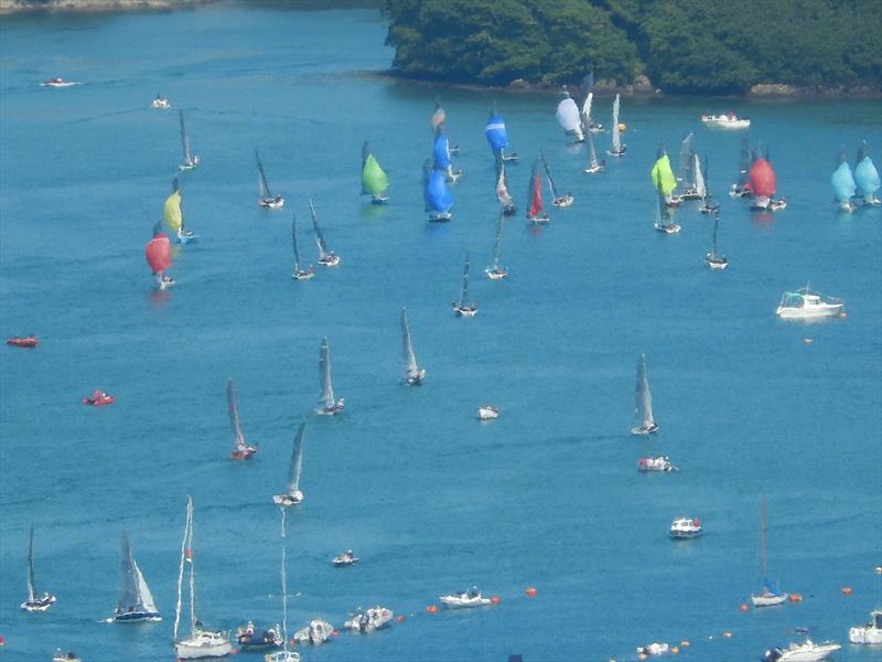 Sharp's Doom Bar Salcombe Merlin Week day 3 photo copyright Malcolm Mackley taken at Salcombe Yacht Club and featuring the Merlin Rocket class