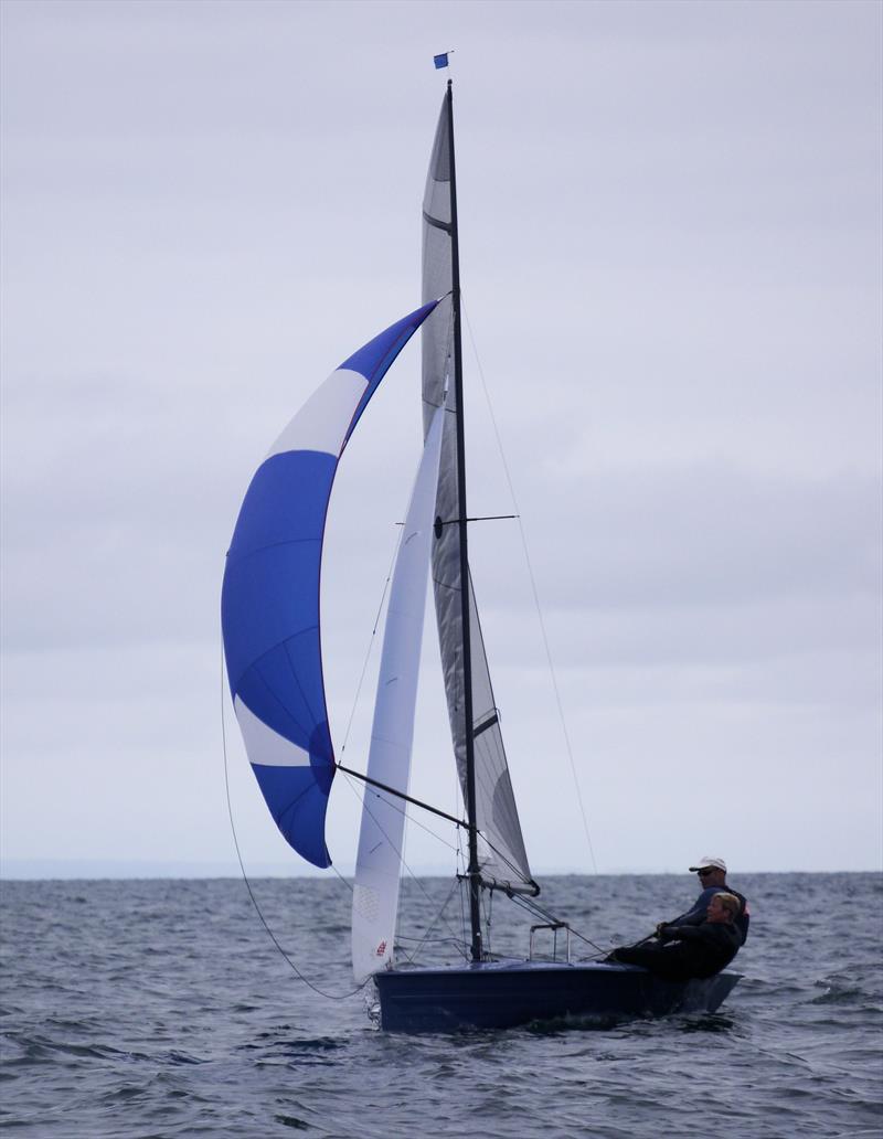 Aspire Merlin Nationals at Lyme Regis day 4 photo copyright Pauline Rook taken at Lyme Regis Sailing Club and featuring the Merlin Rocket class