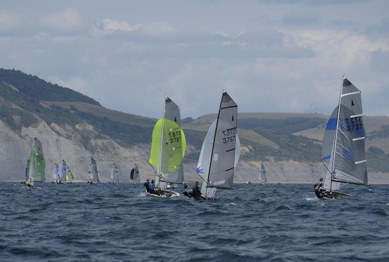 Aspire Merlin Nationals at Lyme Regis day 5 photo copyright Pauline Rook taken at Lyme Regis Sailing Club and featuring the Merlin Rocket class