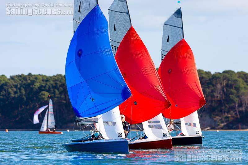 70th Anniversary Merlin Rocket Silver Tiller at Parkstone - photo © David Harding / www.sailingscenes.com