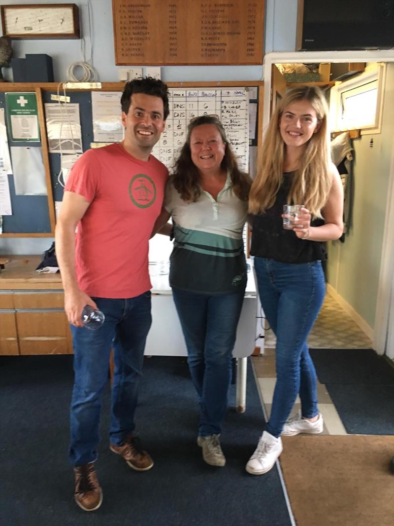 Alex and Susannah Bell, Craftinsure Silver Tiller winners at the Hampton Merlin Rocket Open photo copyright Stuart Jenkins taken at Hampton Sailing Club and featuring the Merlin Rocket class