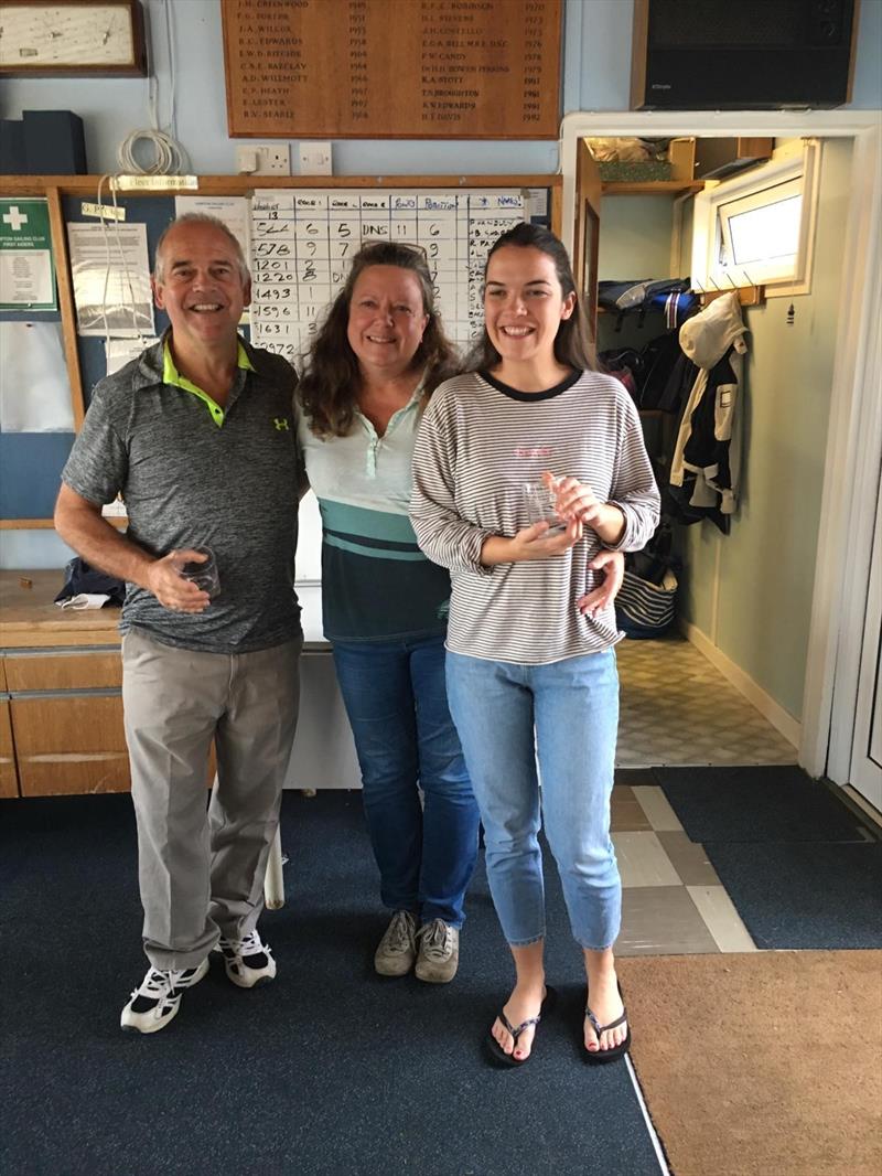 John and Olivia Bell, Vintage Winners at the Hampton Merlin Rocket Open photo copyright Stuart Jenkins taken at Hampton Sailing Club and featuring the Merlin Rocket class