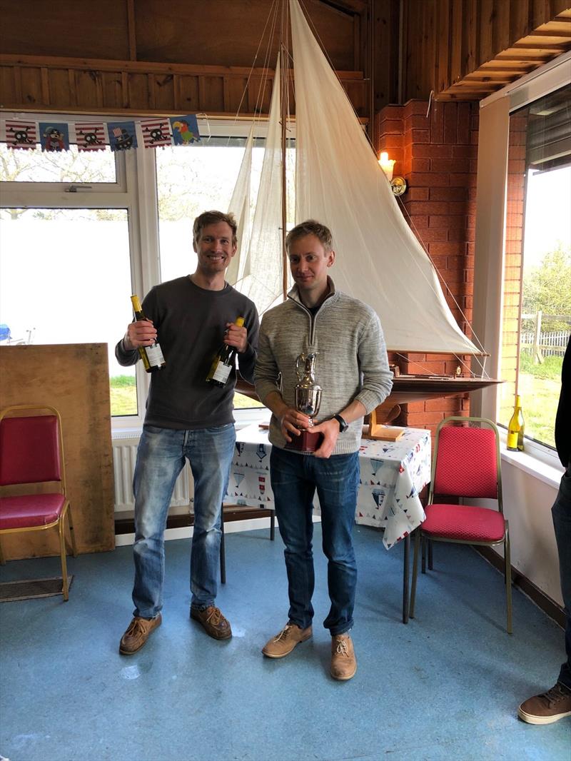 Chris and Chris win the Merlin Rocket Craftinsure Silver Tiller at Bartley photo copyright Martin Smith taken at Bartley Sailing Club and featuring the Merlin Rocket class