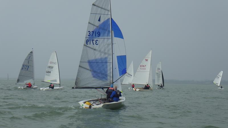 Lymington Town Sailing Club Sunday Early Points Series Race 5 photo copyright Alastair Beeton taken at Lymington Town Sailing Club and featuring the Merlin Rocket class