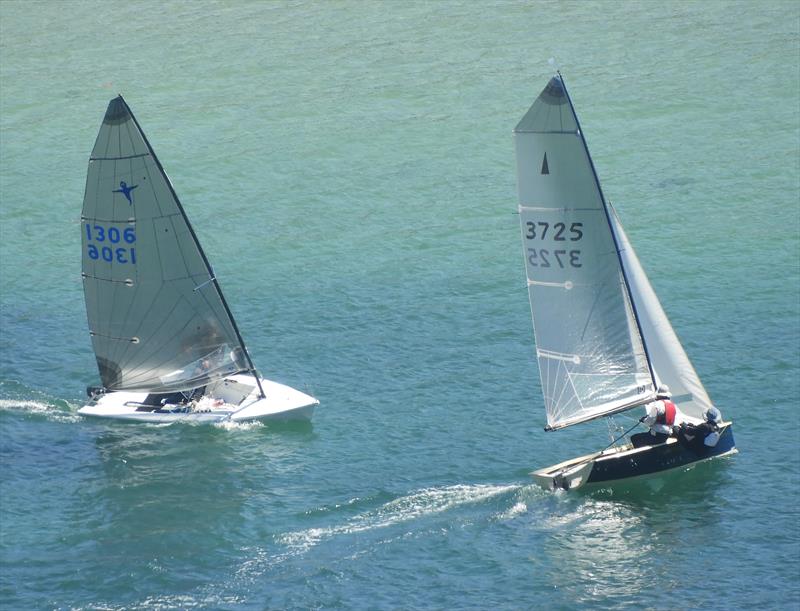 Salcombe Yacht Club Summer Series Race 2 photo copyright Margaret Mackley taken at Salcombe Yacht Club and featuring the Merlin Rocket class