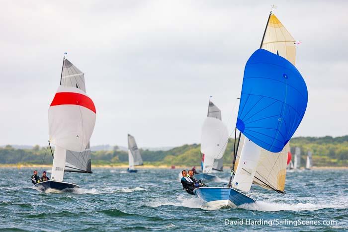 Craftinsure Merlin Rocket Silver Tiller at Parkstone - photo © David Harding / www.sailingscenes.com