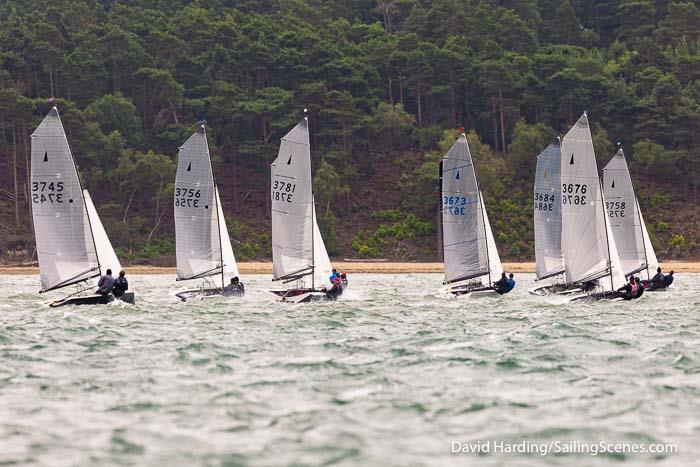 Craftinsure Merlin Rocket Silver Tiller at Parkstone - photo © David Harding / www.sailingscenes.com