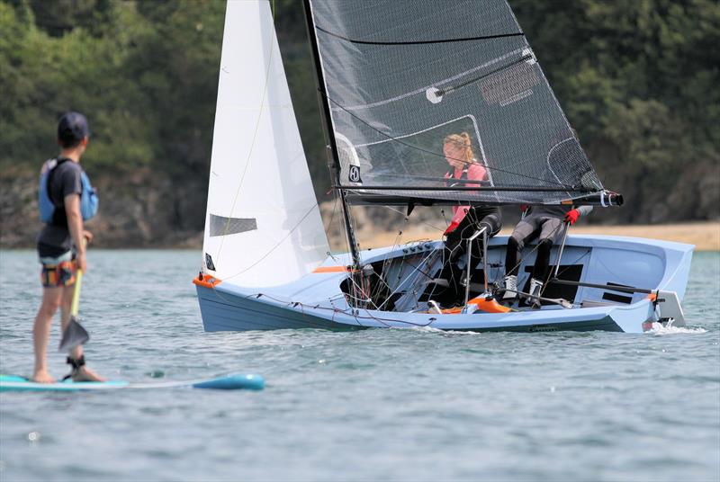 Salcombe Gin Merlin Rocket Week 2019 day 2 photo copyright Mark Jardine / YachtsandYachting.com taken at Salcombe Yacht Club and featuring the Merlin Rocket class