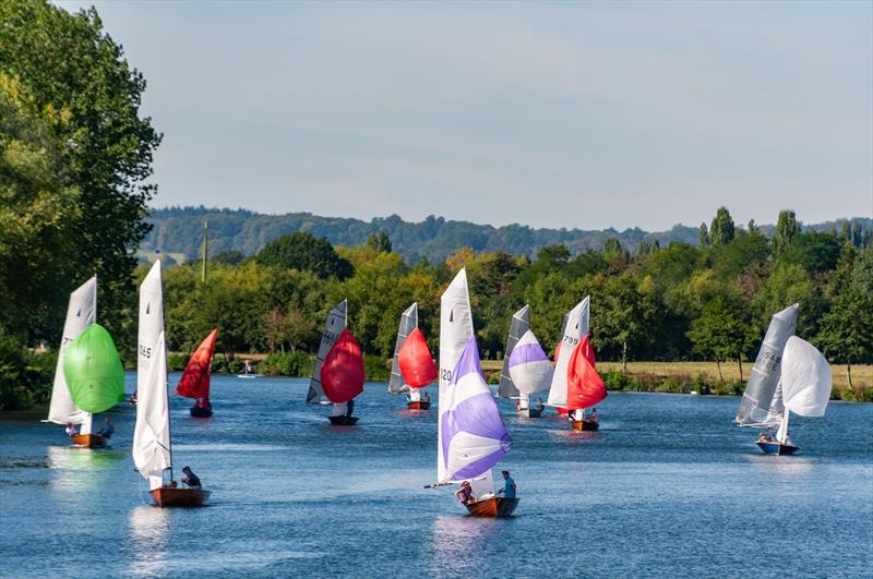 Merlin Rocket Silver Tiller event at Upper Thames photo copyright Tom Percival Stein taken at Upper Thames Sailing Club and featuring the Merlin Rocket class