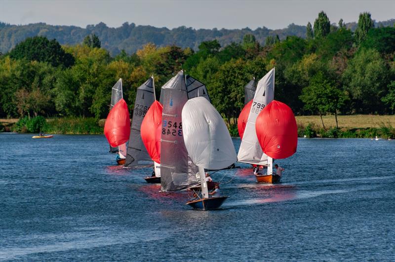 Merlin Rocket Silver Tiller event at Upper Thames - photo © Tom Percival Stein