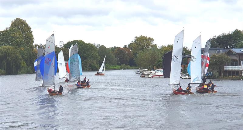 Hampton Vintage Merlin Open photo copyright Graham York taken at Hampton Sailing Club and featuring the Merlin Rocket class