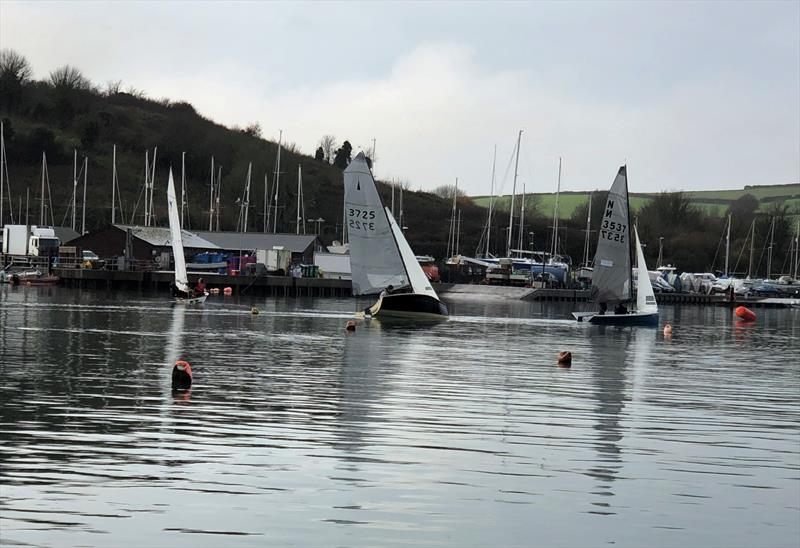 Salcombe Yacht Club Winter Series Race 4  photo copyright Jonathan Reynolds taken at Salcombe Yacht Club and featuring the Merlin Rocket class