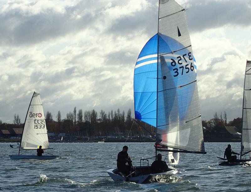 Chichester Yacht Club Frozen Toe Series day 3 photo copyright Paula Olliff taken at Chichester Yacht Club and featuring the Merlin Rocket class