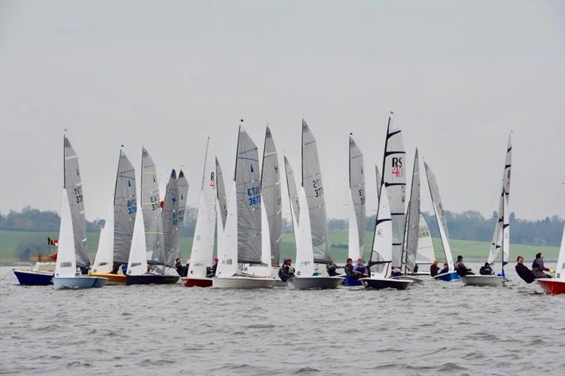 Blithfield Barrel racing photo copyright Iain Ferguson taken at Blithfield Sailing Club and featuring the Merlin Rocket class