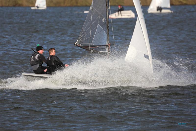 Going... on Week 2 of the Alton Water 2020 Fox's Chandlery & Anglian Water Frostbite Series - photo © Tim Bees