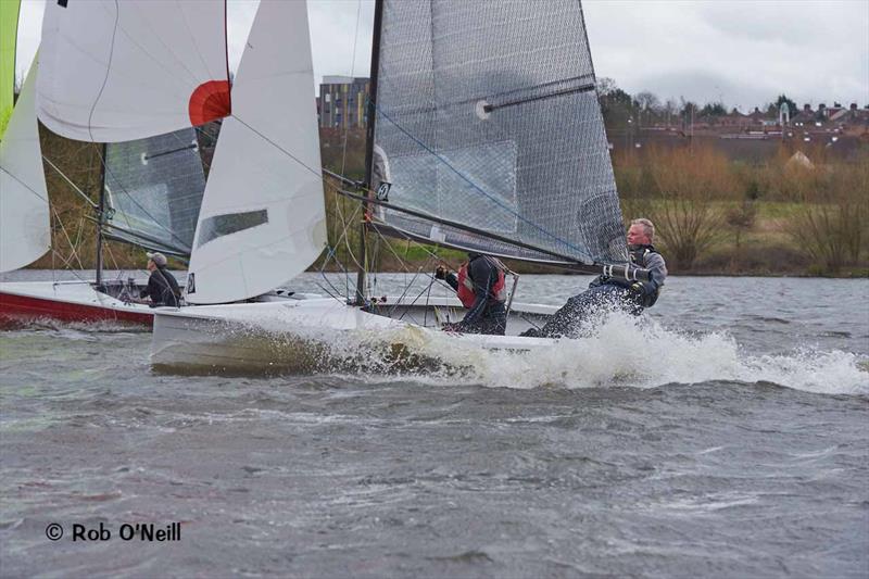 Craftinsure Merlin Rocket Silver Tiller at Wembley photo copyright Rob O'Neill taken at Wembley Sailing Club and featuring the Merlin Rocket class